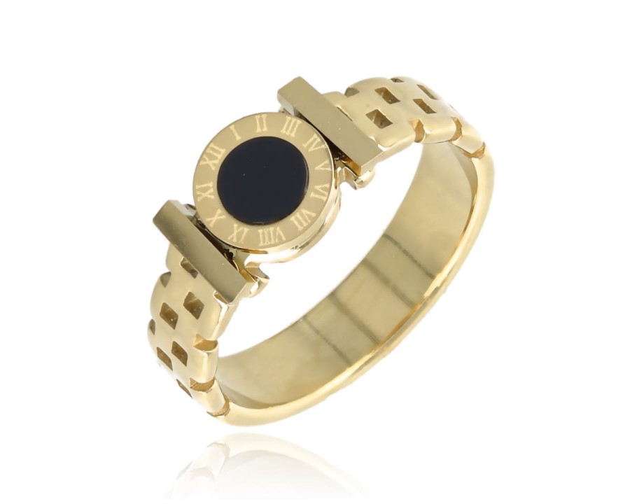 Pierścionek cyfry rzymskie