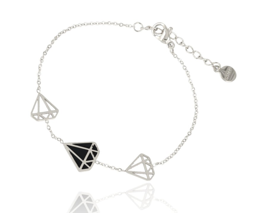 Bransoleta diamenty