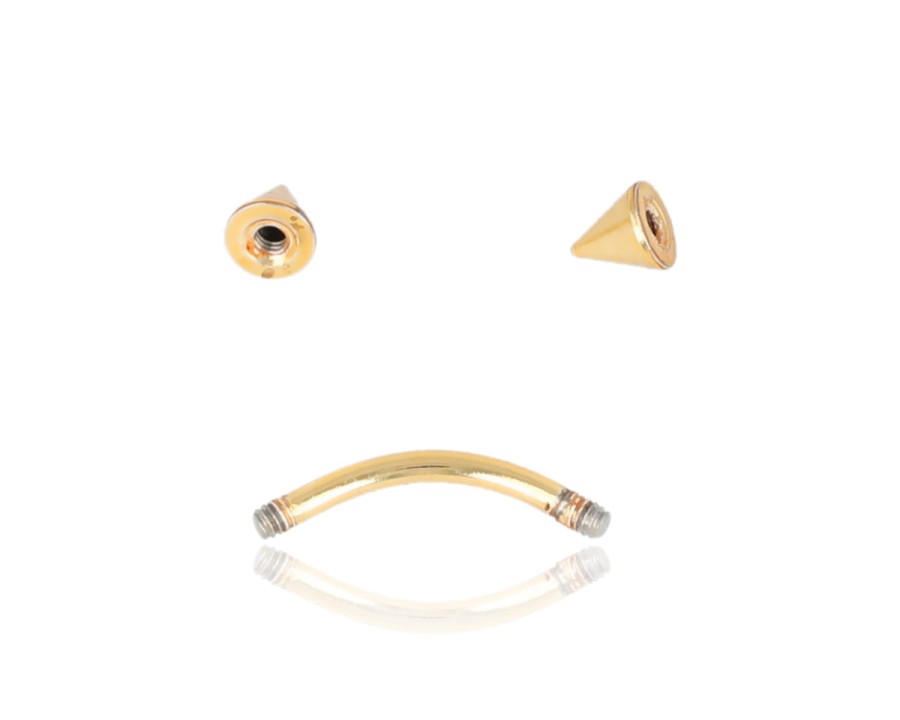 Kolczyk piercing strzała