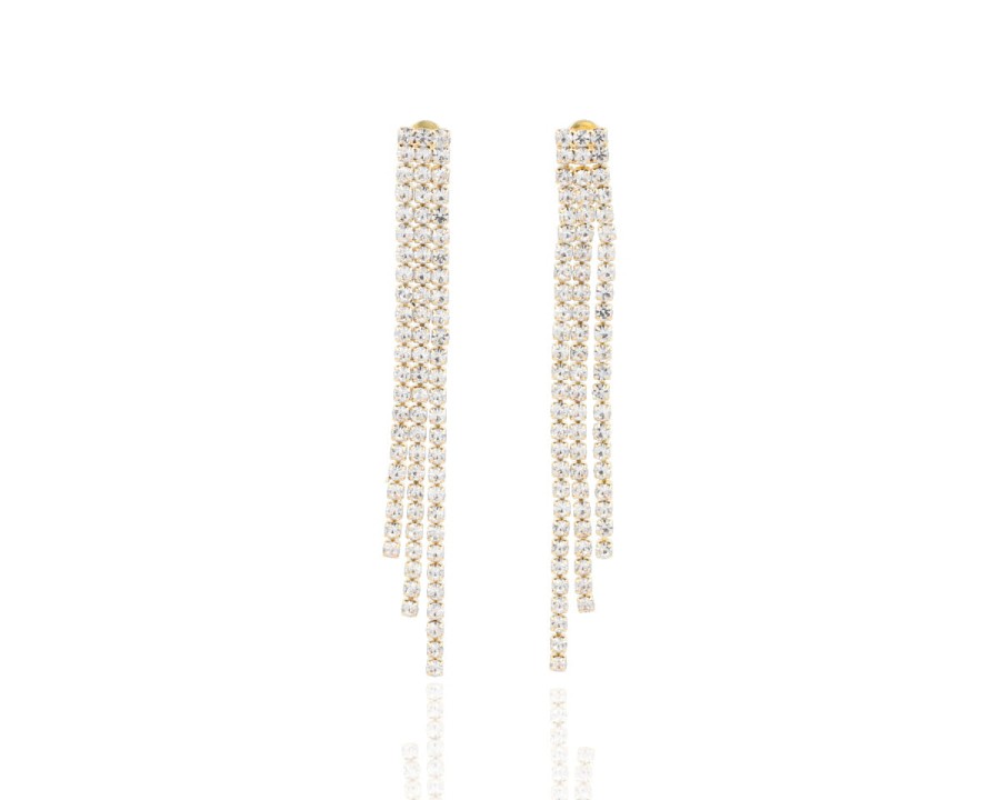 Kolczyki nitki III 7cm