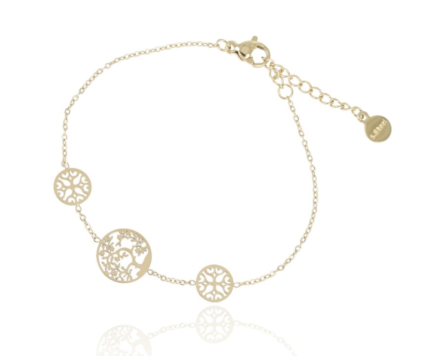 Bransoleta koła ażur