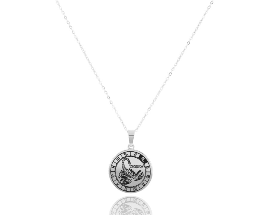 Naszyjnik zodiak SKORPION