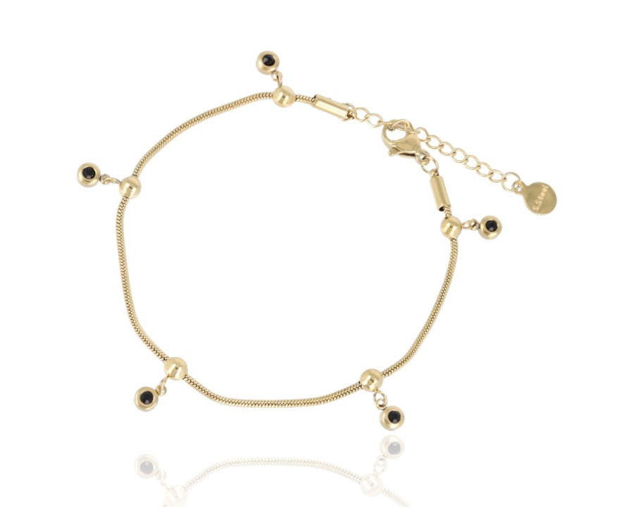 Bransoleta wiszące oczka