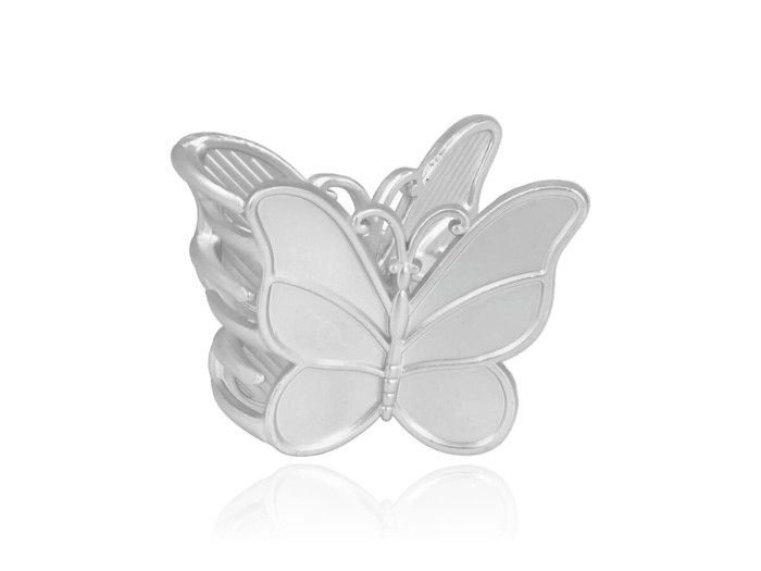 Spinka metalowa motyl
