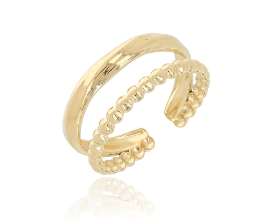 Pierścionek podwójny