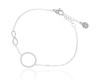 Bransoleta ring infinity