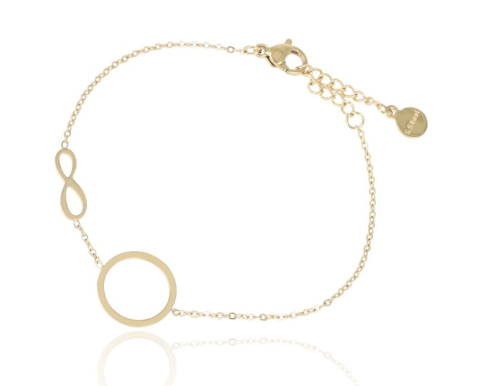 Bransoleta ring infinity