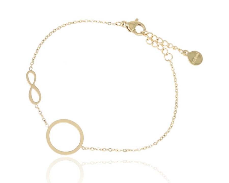 Bransoleta ring infinity