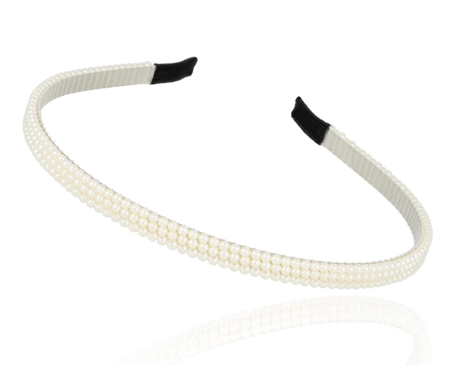 Opaska perłowa 3 rzędy