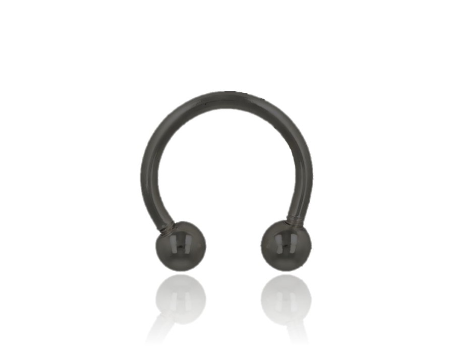 Kolczyk piercing podkowa