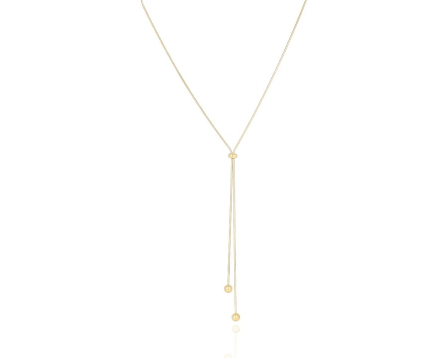 Naszyjnik krawatka kulki