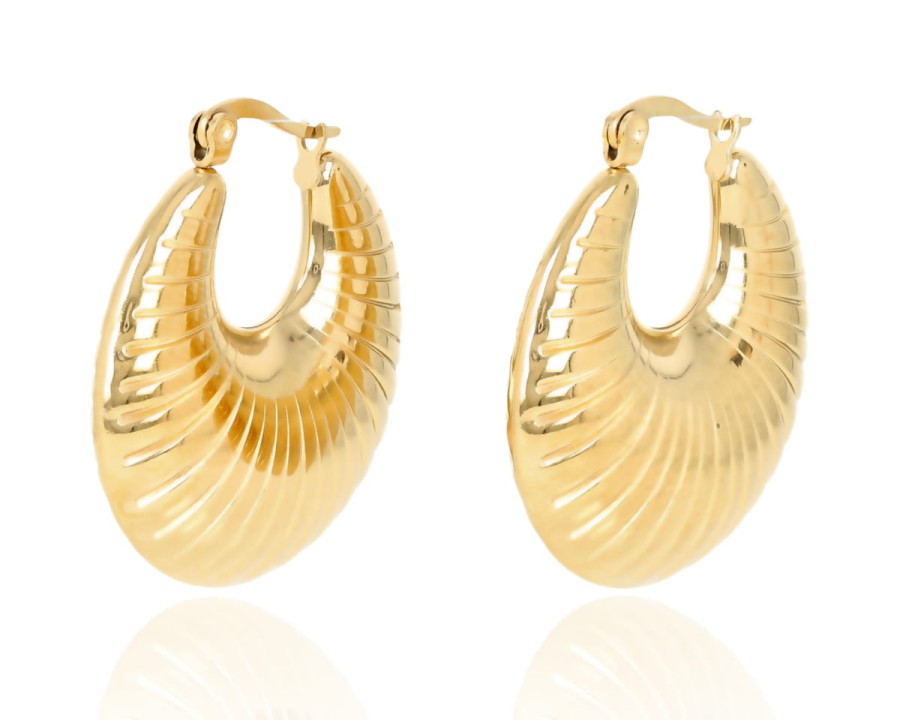 Kolczyki dmuchane muszle