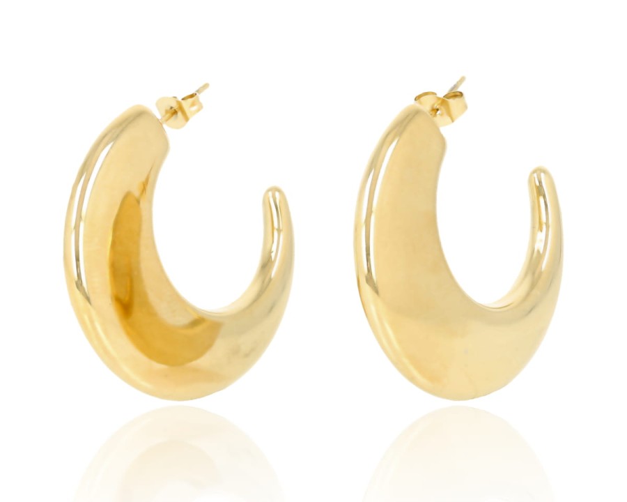 Kolczyki dmuchane księżyce