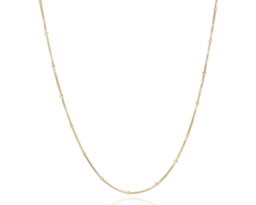 Naszyjnik żmijka z kuleczkami