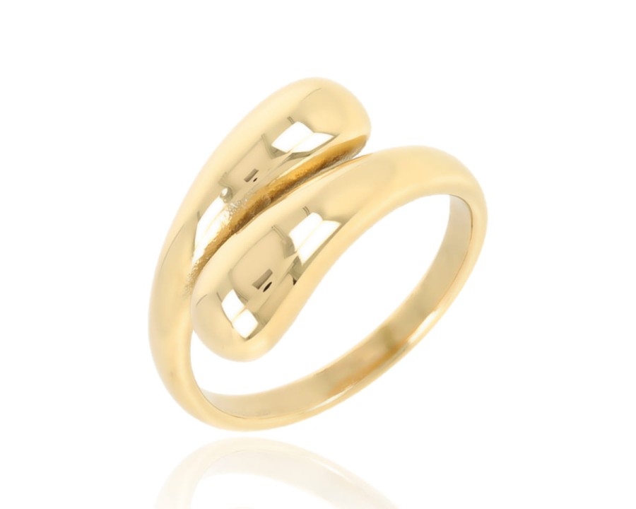 Pierścionek krople dmuchany