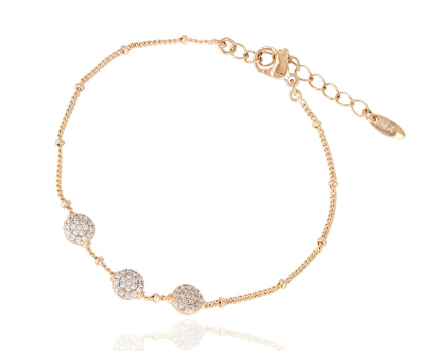 Bransoleta trzy oczka