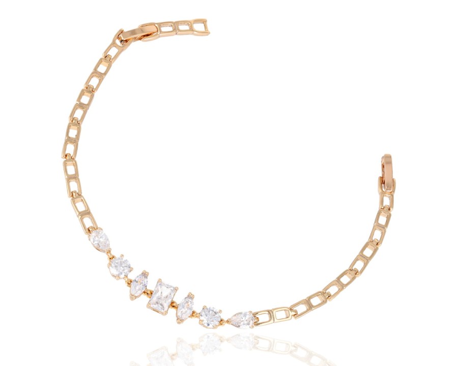 Bransoleta mix kryształów