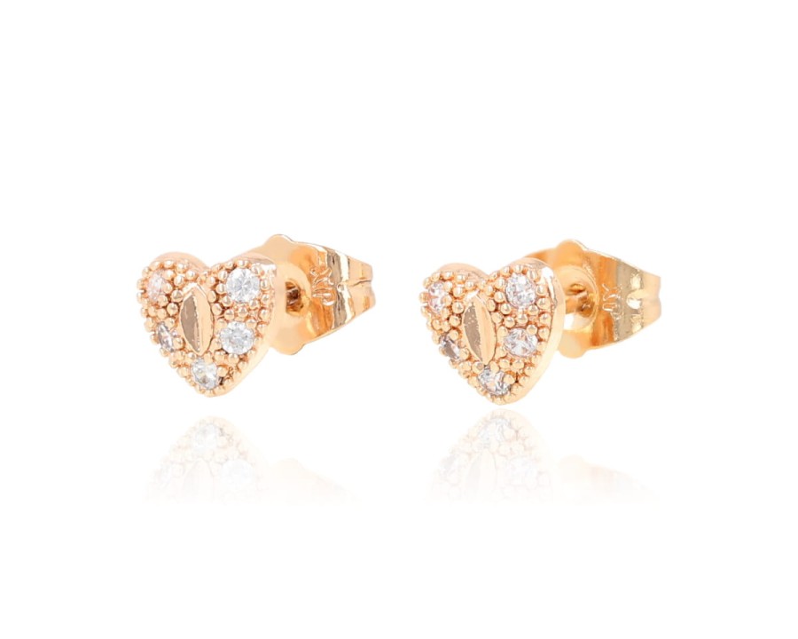 Kolczyki serduszka