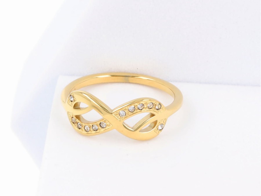 Pierścionek infinity