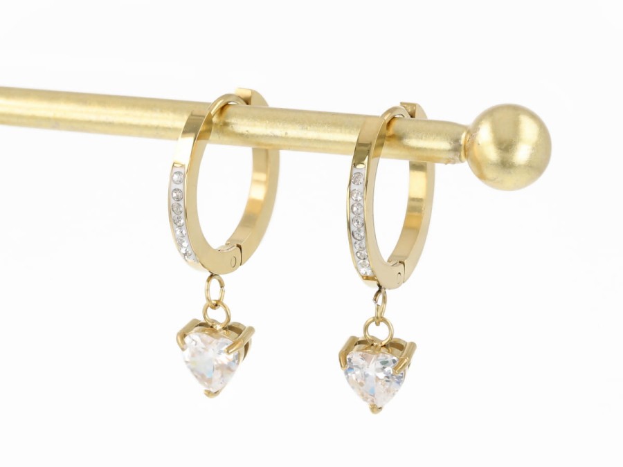 Kolczyki kółko oczko