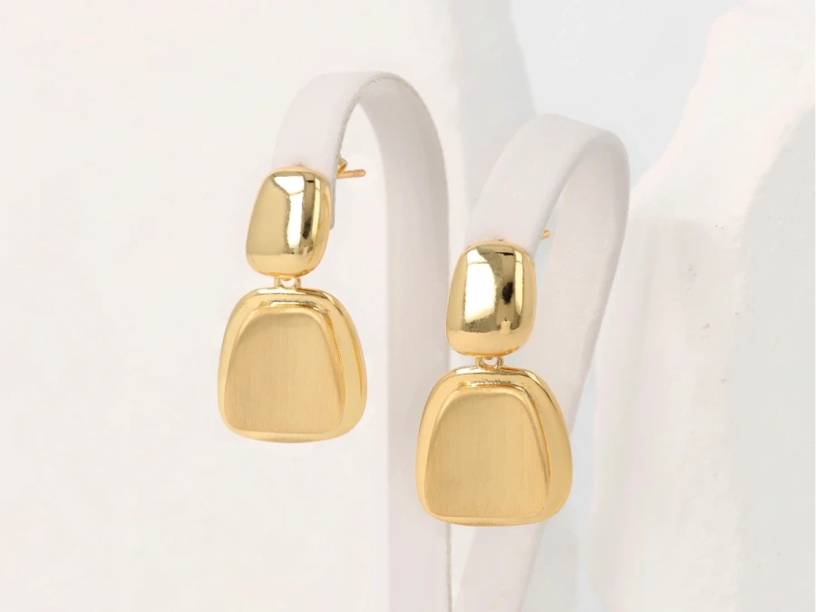 Kolczyki dwie pastylki