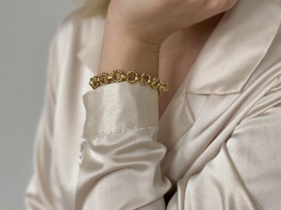 Bransoleta ogniwa kółka