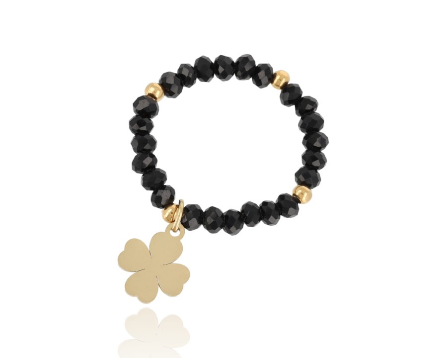 Pierścionek koniczynka