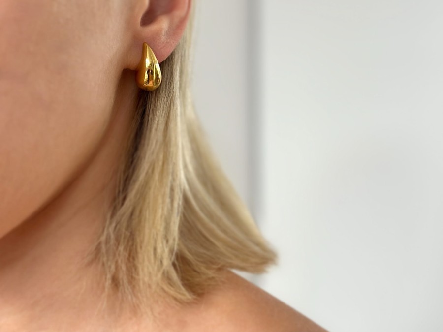 Kolczyki dmuchane mała kropelka 