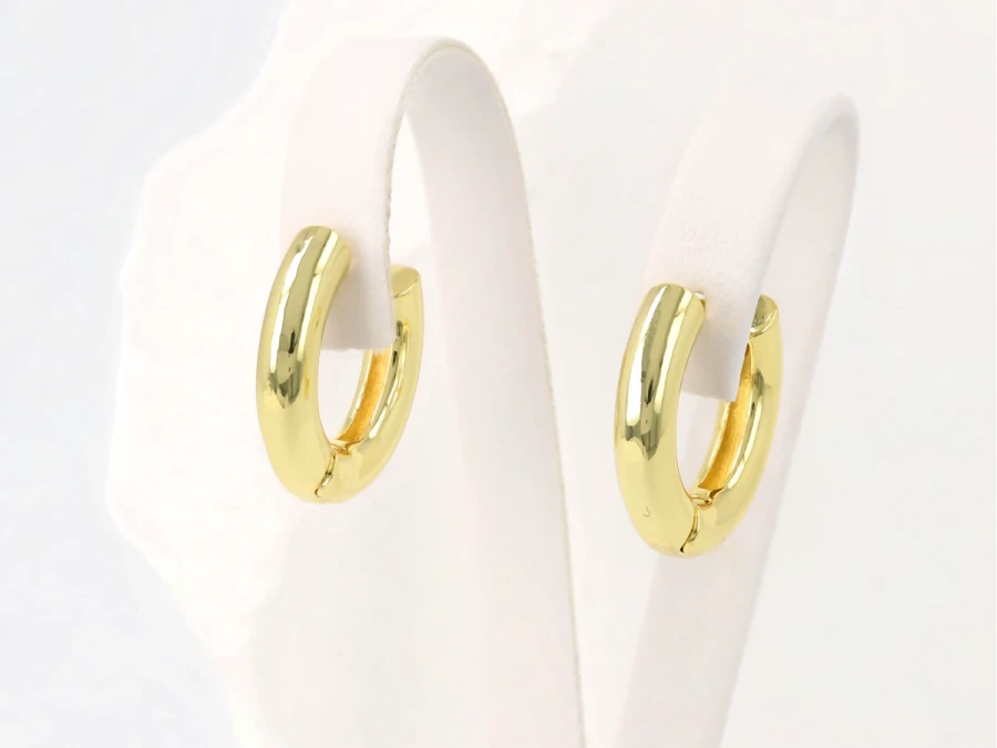 Kolczyki kółeczka gładkie