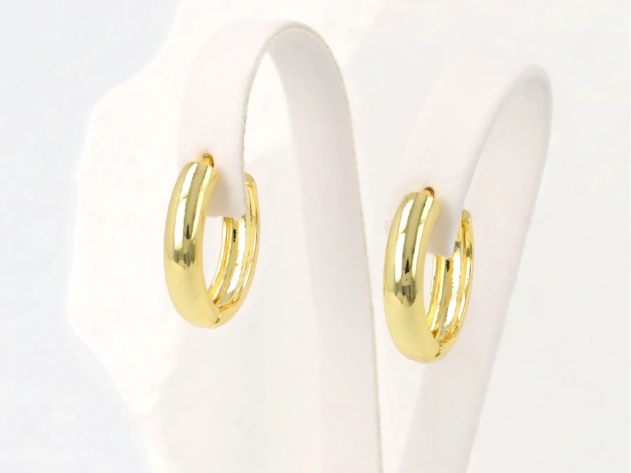 Kolczyki gładkie koła