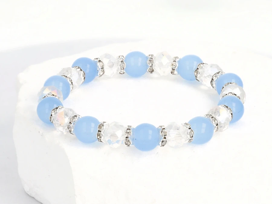 Bransoleta kulki szklane