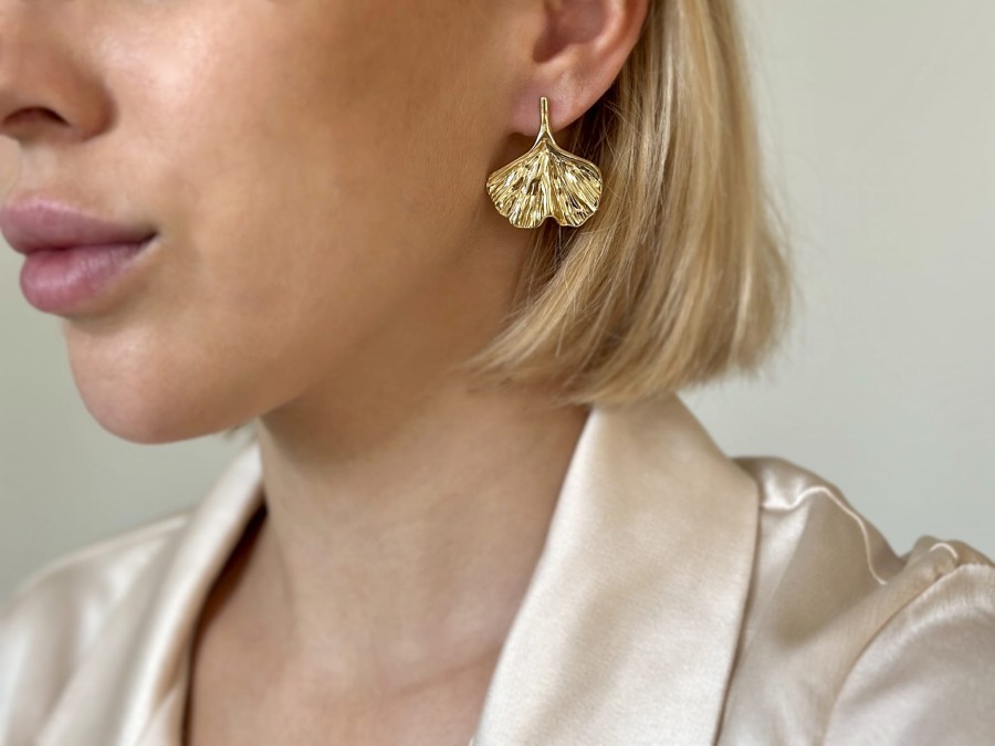 Kolczyki miłorzęby