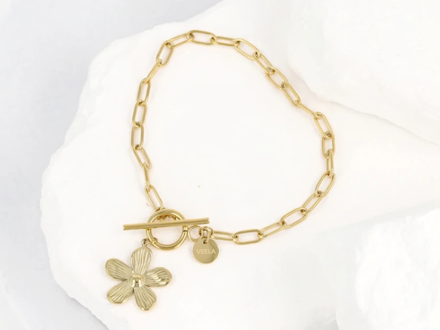 Bransoleta kwiat ogniwa