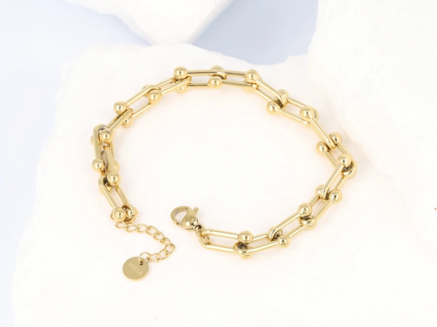 Bransoleta łańcuch splot