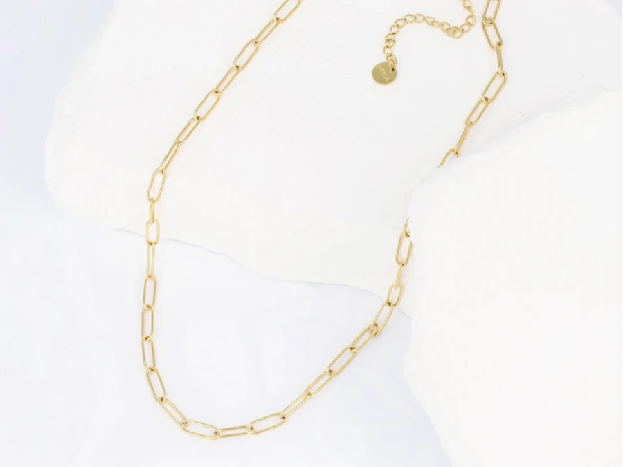 Naszyjnik gładkie ogniwka