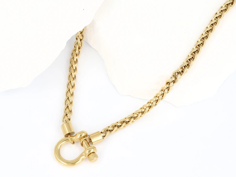 Naszyjnik łańcuch podkowa