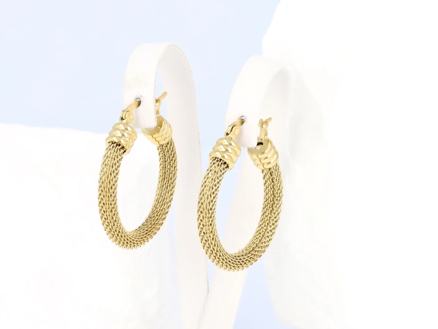 Kolczyki koła siatkowe