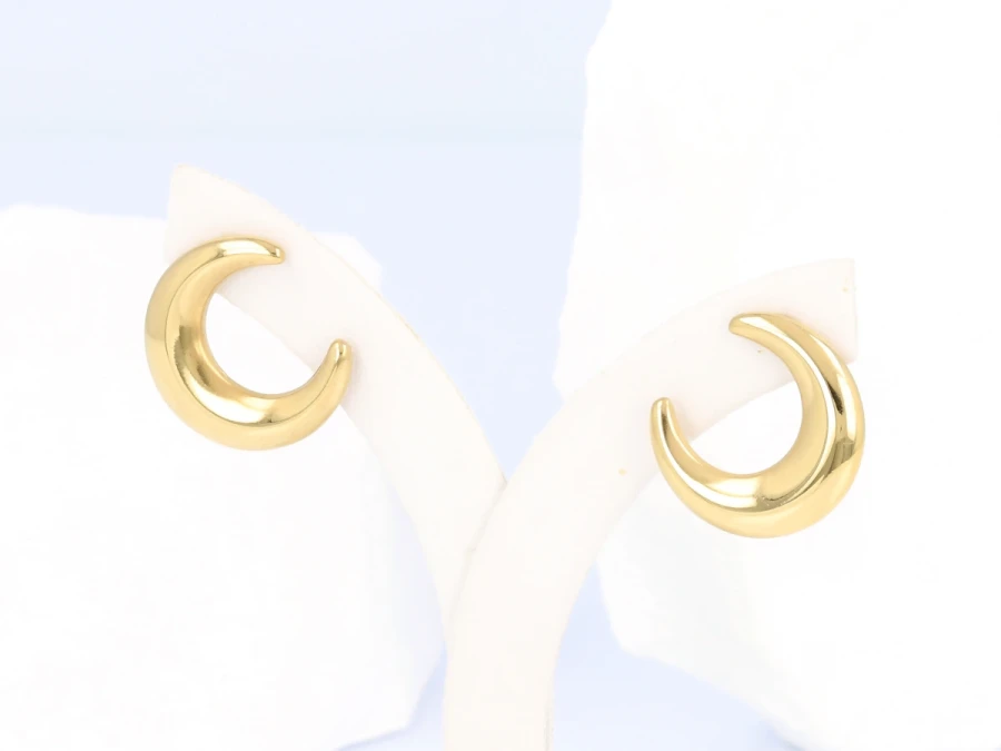 Kolczyki dmuchane księżyce