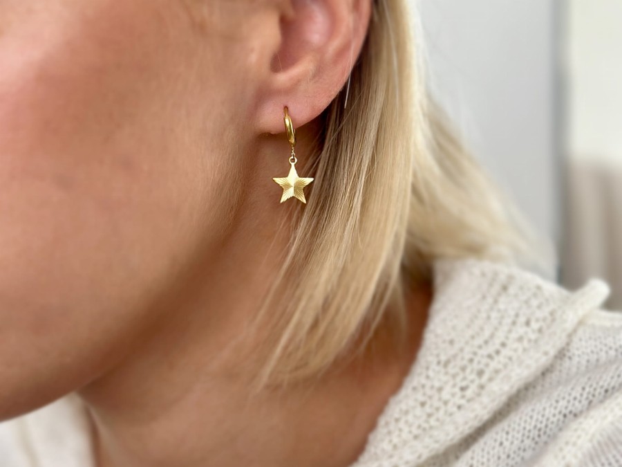Kolczyki gwiazdeczki