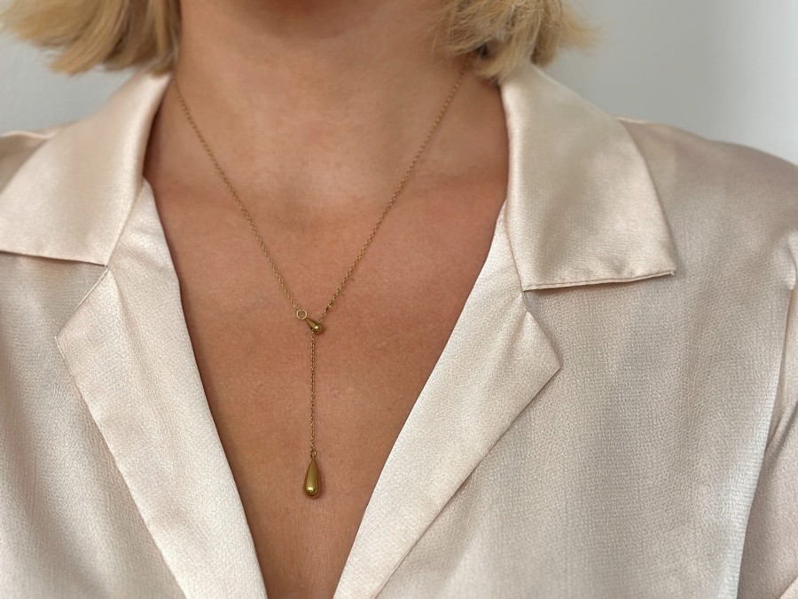 Naszyjnik krawatka sopel