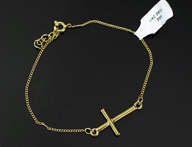 Bransoleta krzyż większy