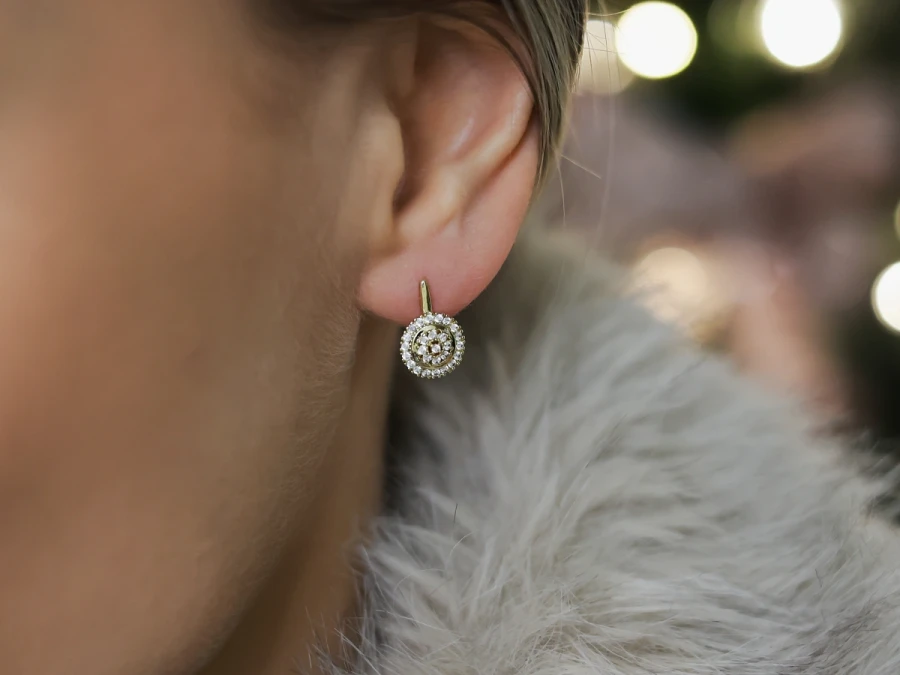 Kolczyki z kółkami