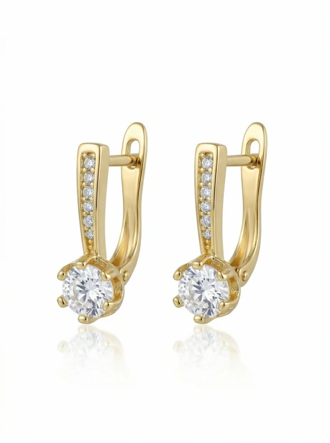 Kolczyki blask szlachetnej kropli