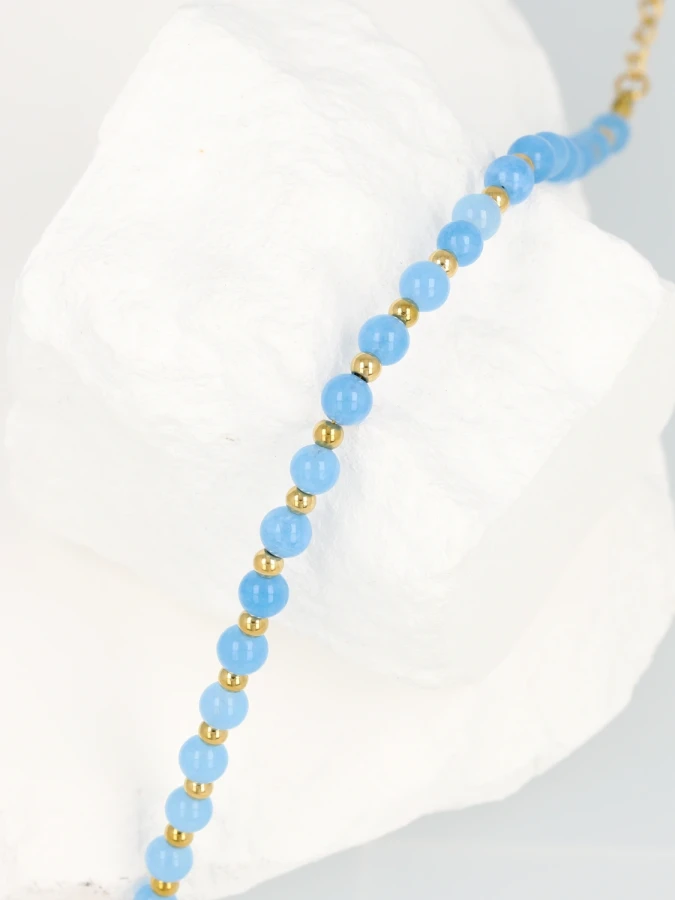 Błękitna Elegancja Chalcedonu