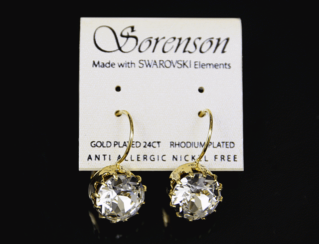 Kolczyki oczko w koszyczku