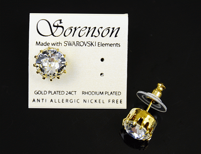 Kolczyki oczko koszyczek