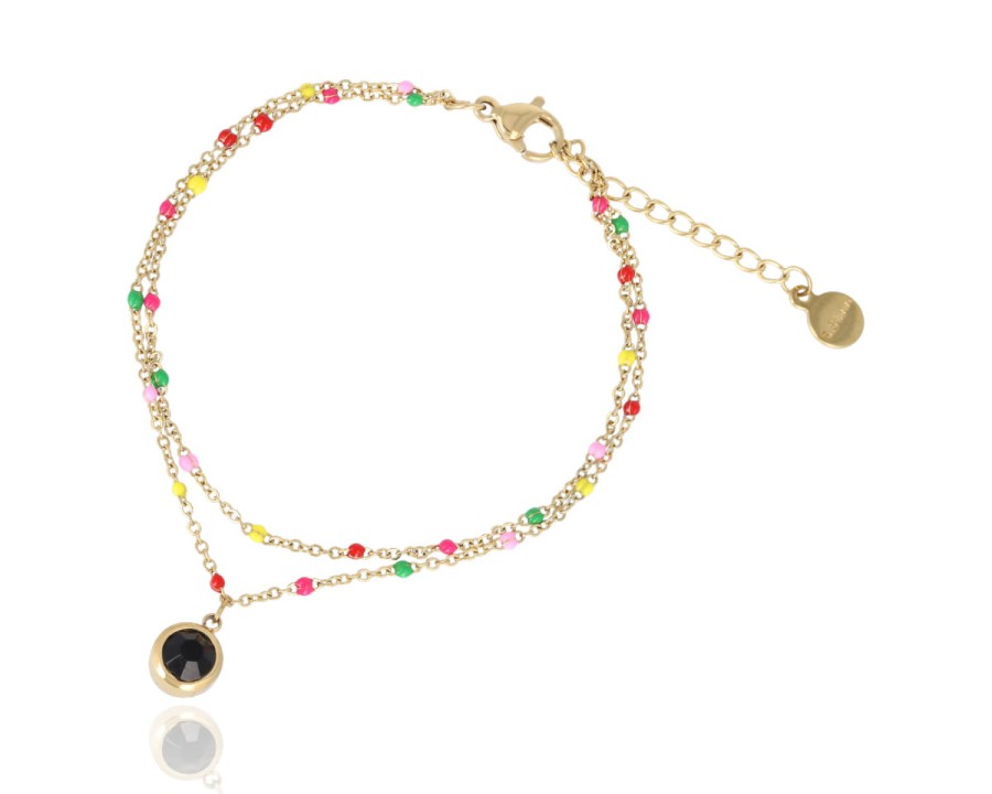 Bransoleta kolor oczko