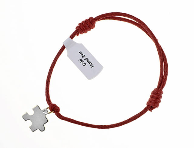 Bransoleta sznurek puzzel