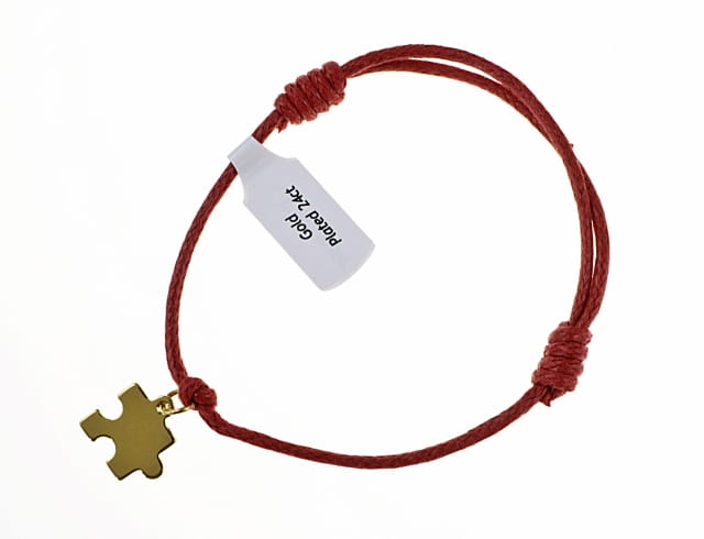 Bransoleta sznurek puzzel