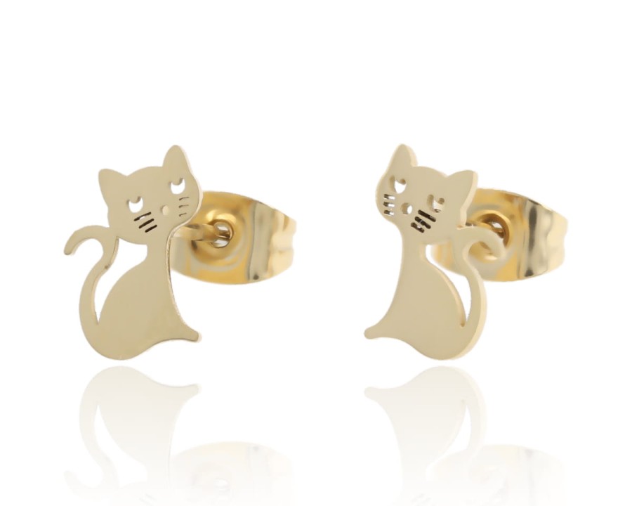 Kolczyki kotki